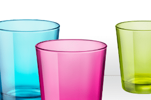 Verres colorés Castore Multicolor