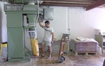 Le broyage, l’ensachage et le conditionnement de certains produits