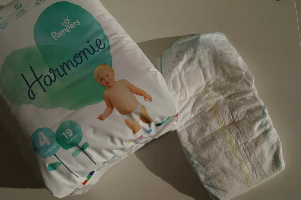 gamme de couches Pampers