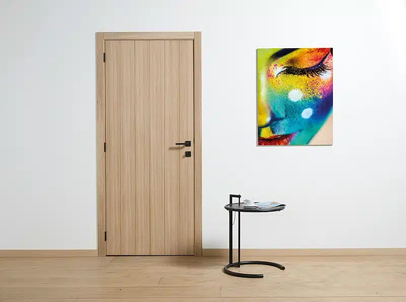 Comment peindre une porte intérieure à rainures en toute simplicité