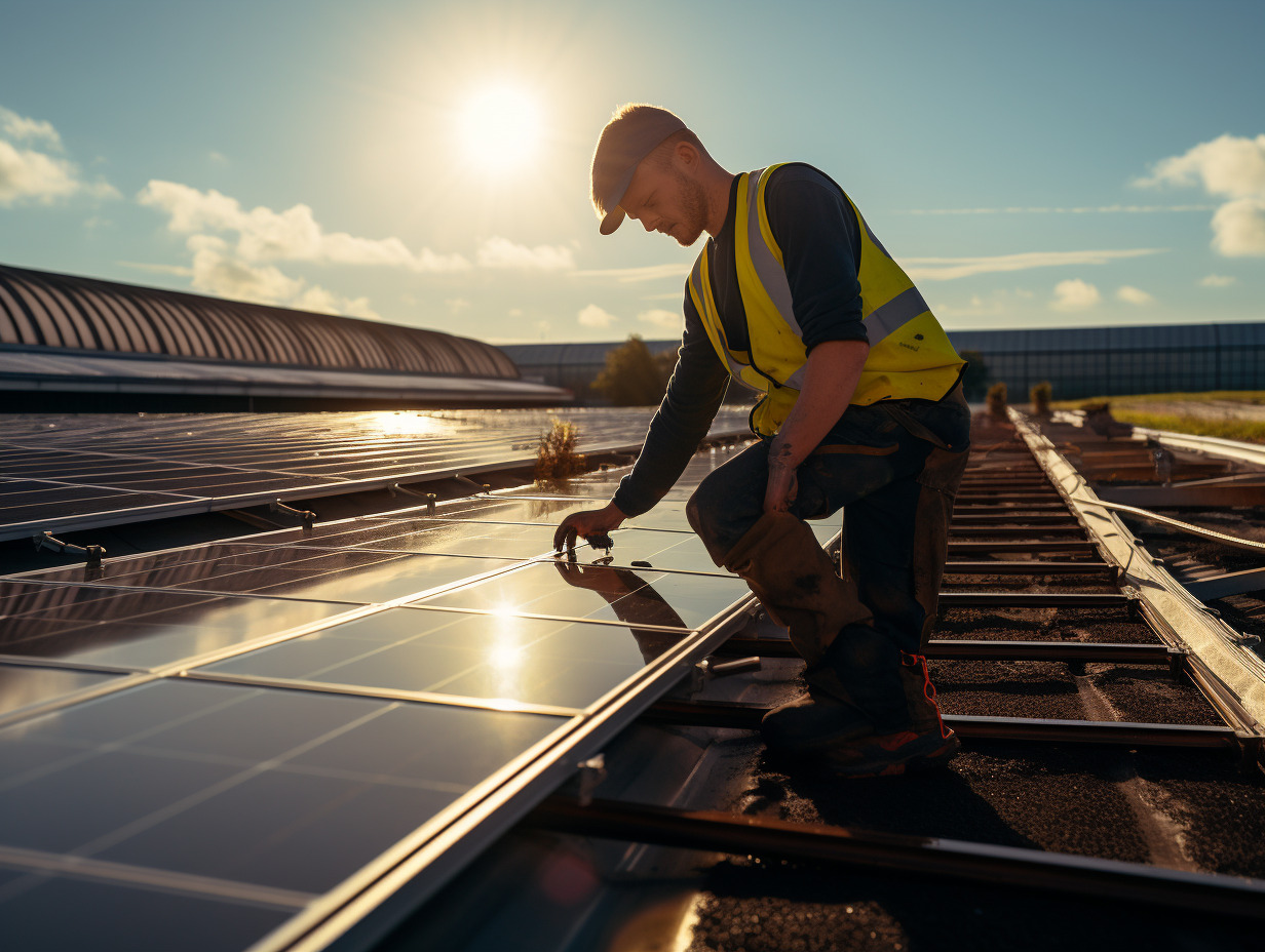 panneaux solaires maintenance