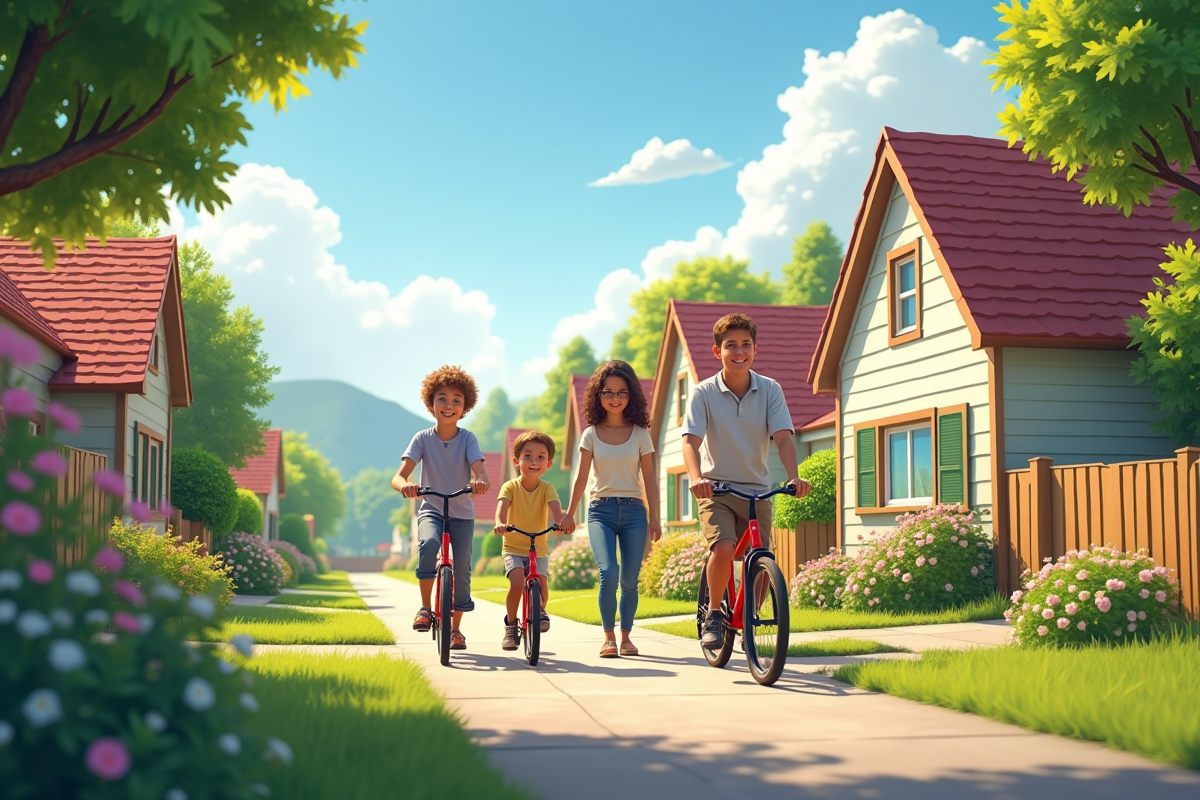 famille heureuse