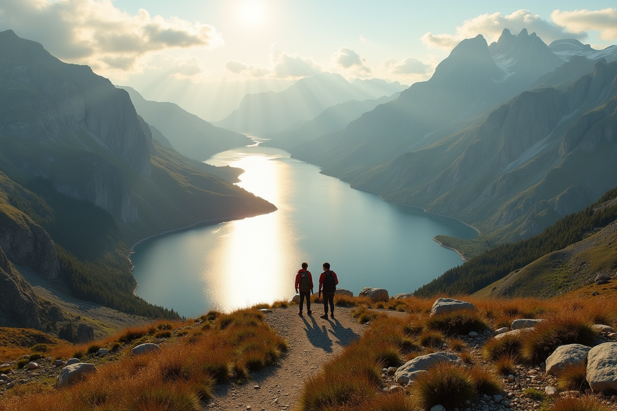 lac montagne