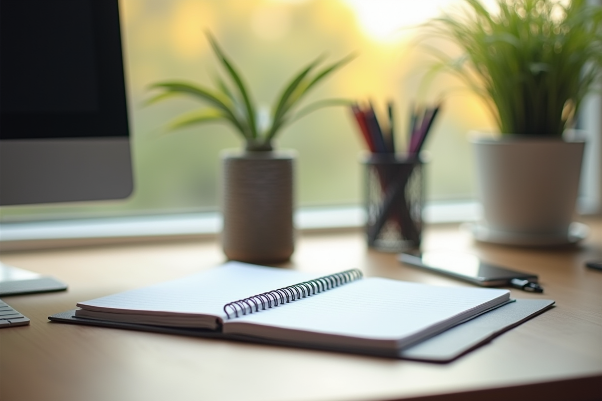 bureau organisé